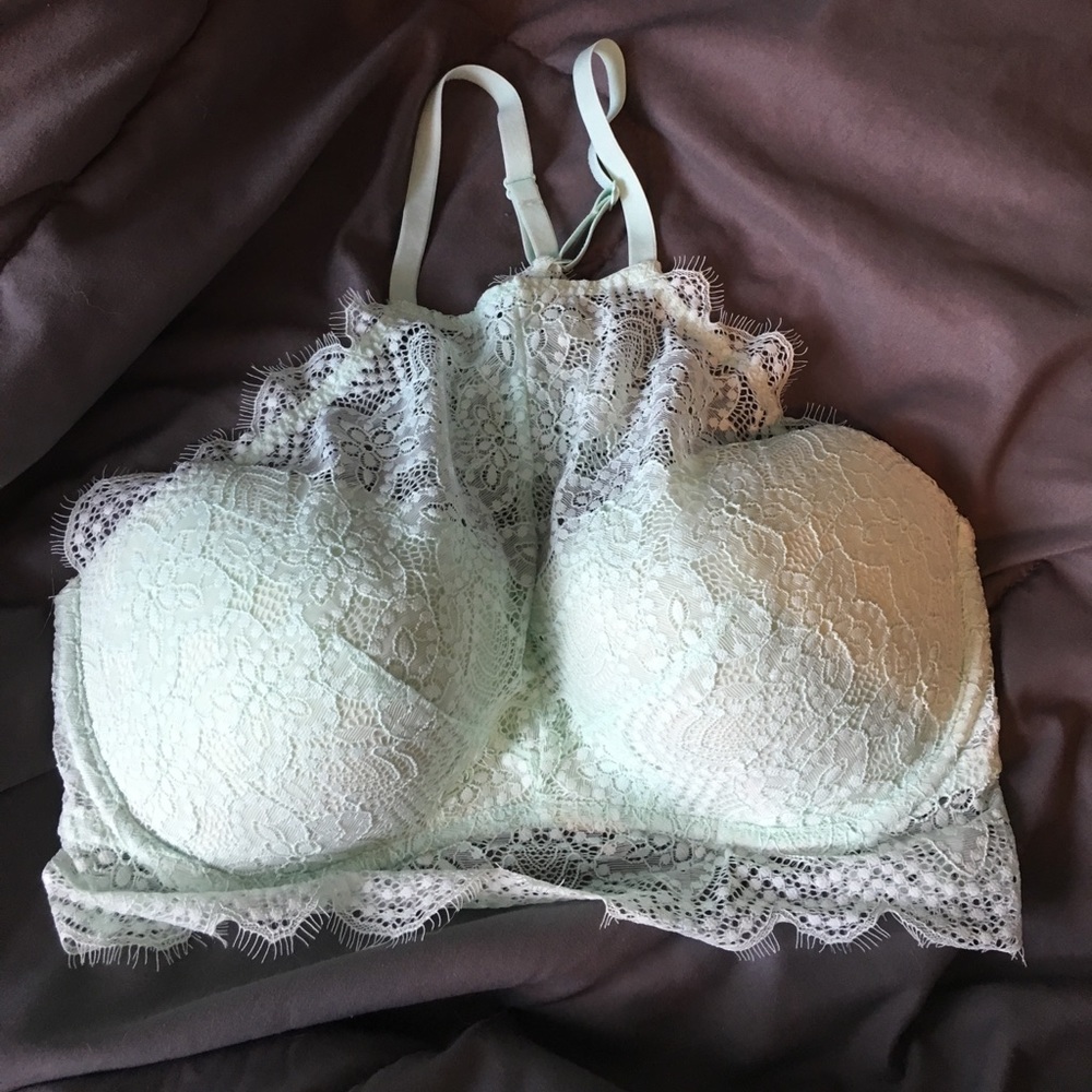 VS pink high neck bralette