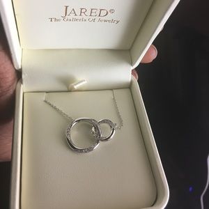 Miracle Links Necklace 1/6ct tw Diamonds