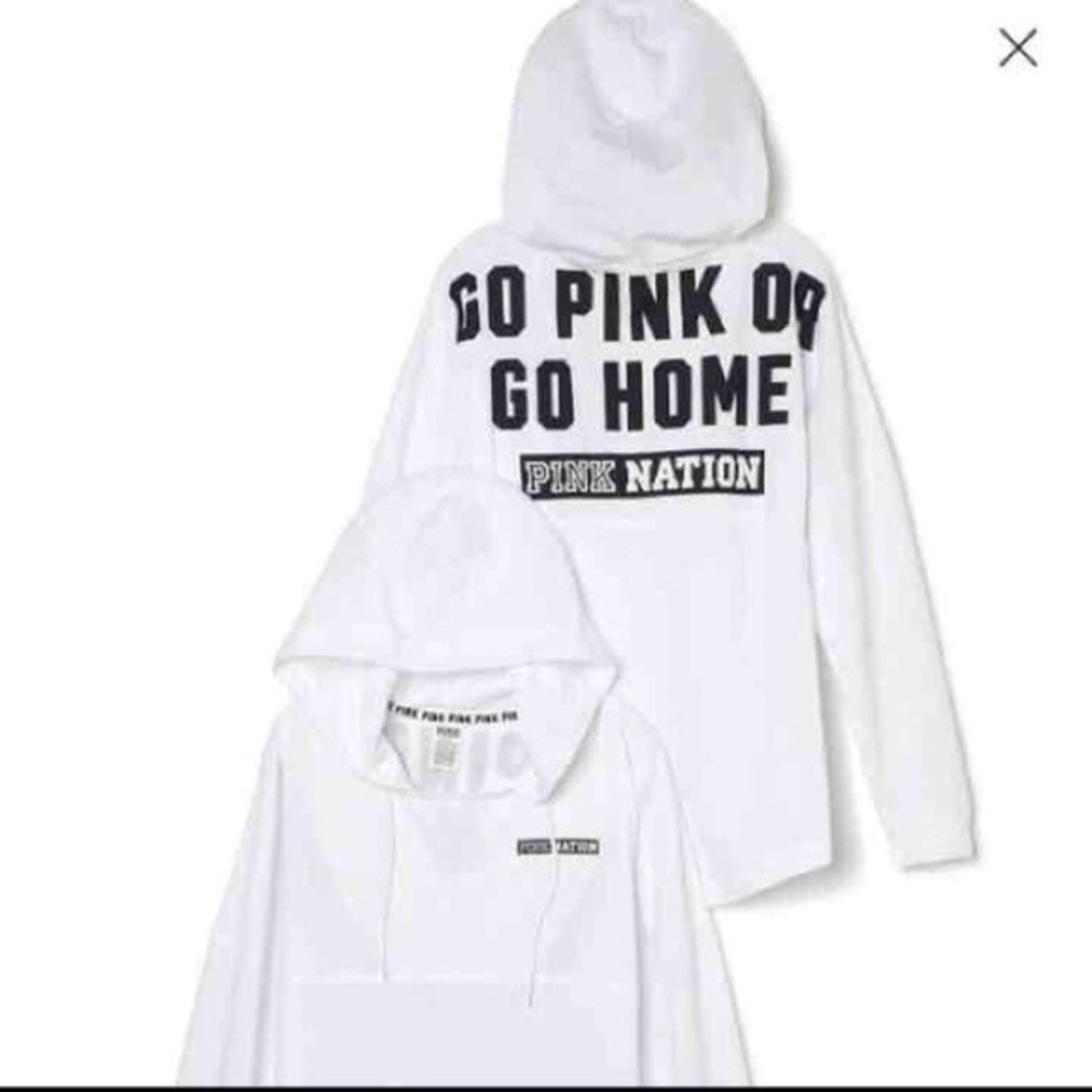 Go pink or go home pink nation pullover