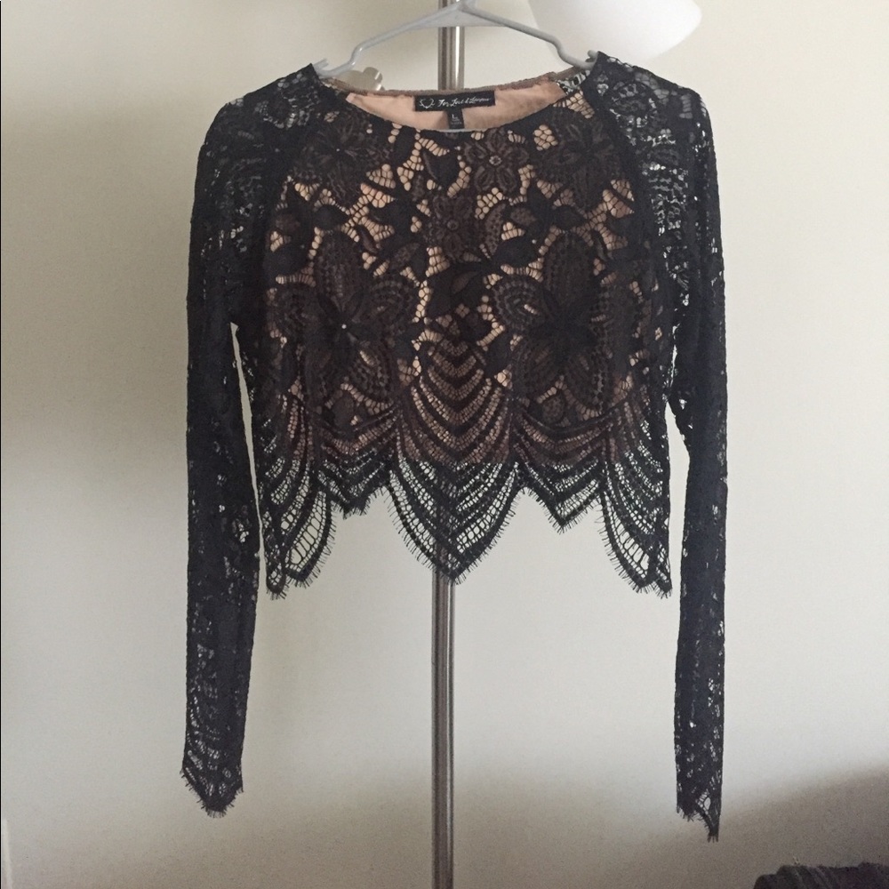 Lace Crop Top - For Love & Lemons