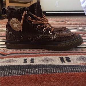 Suede High Top Converse