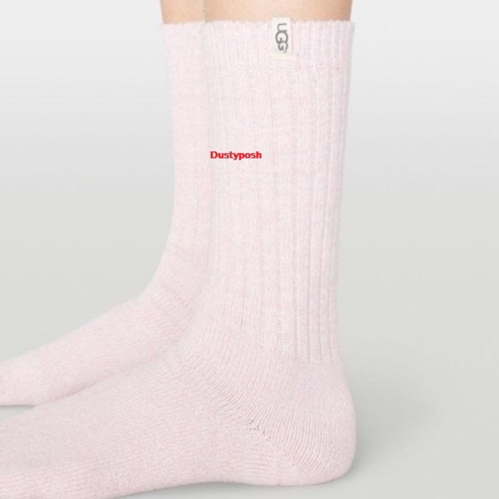 UGG Slouch Crew Socks Boot Blue Pink Grey Brown Green Soft Bed Valentines Gift - Picture 6 of 11
