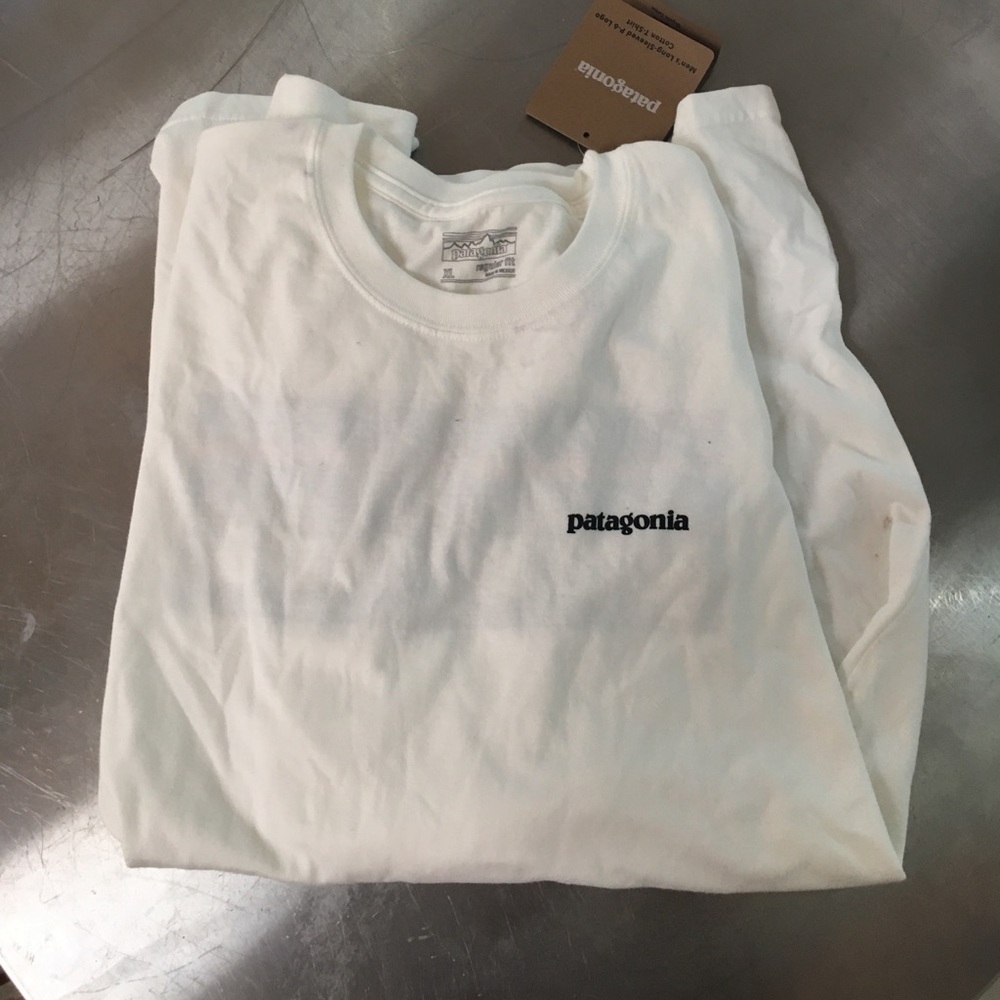 Long sleeve Patagonia White shirt