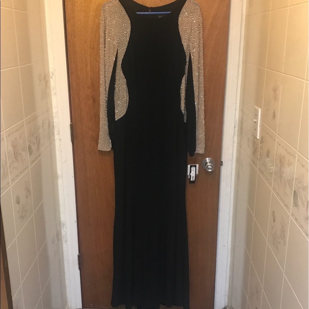 Xscape Plus Size Jersey Gown