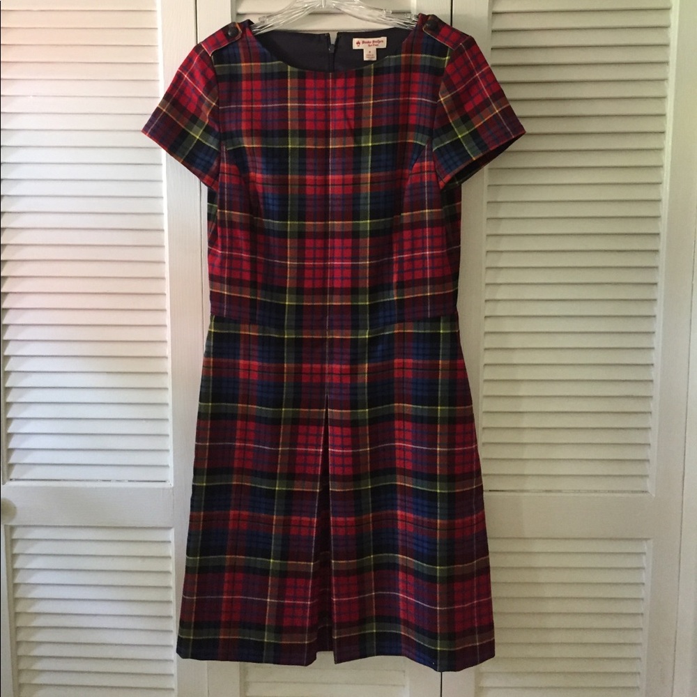 Brooks Brothers Red Fleece Dress