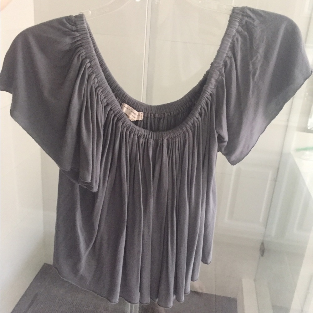 Truly Madly Deeply off the shoulder top