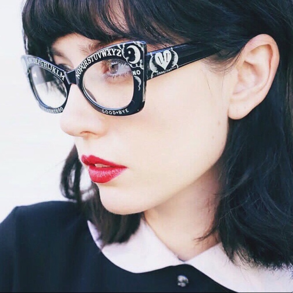 LAST 1- Clear ouija board glow in the dark sunnies