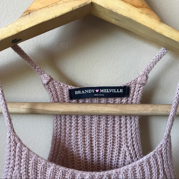 Brandy Melville Tops - Brandy Melville knit tank