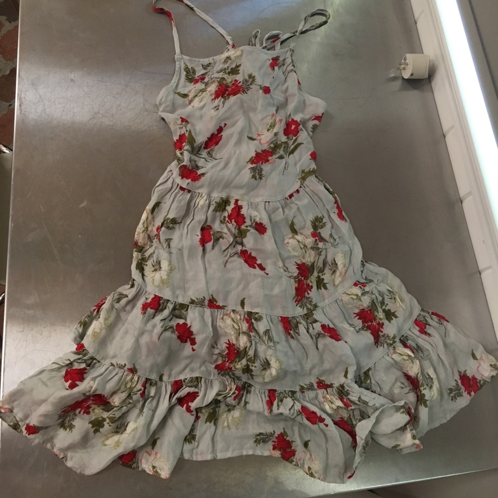Free people halter flowery dress
