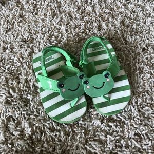 Toddler Frog Sandals