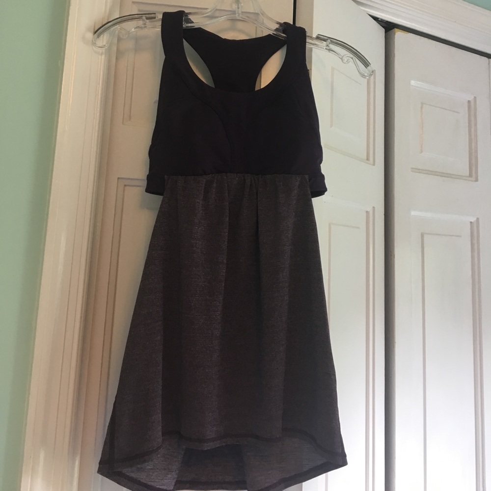 Lulu lemon tank with a built in bra
