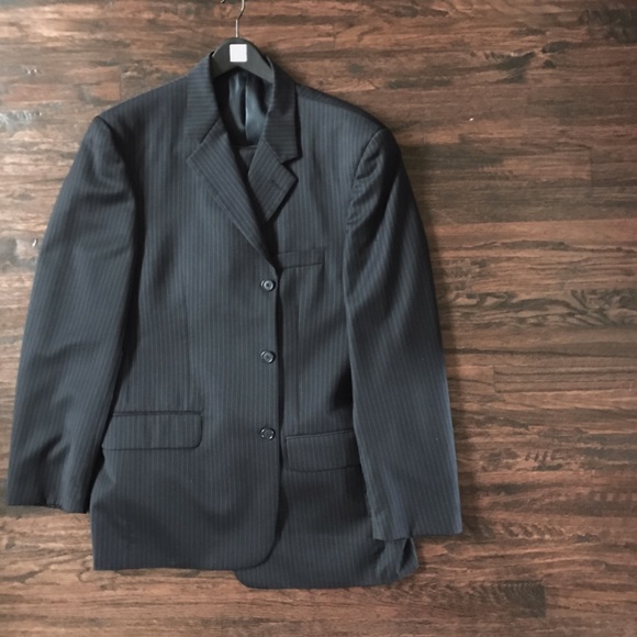 Men's Black Full Suit
