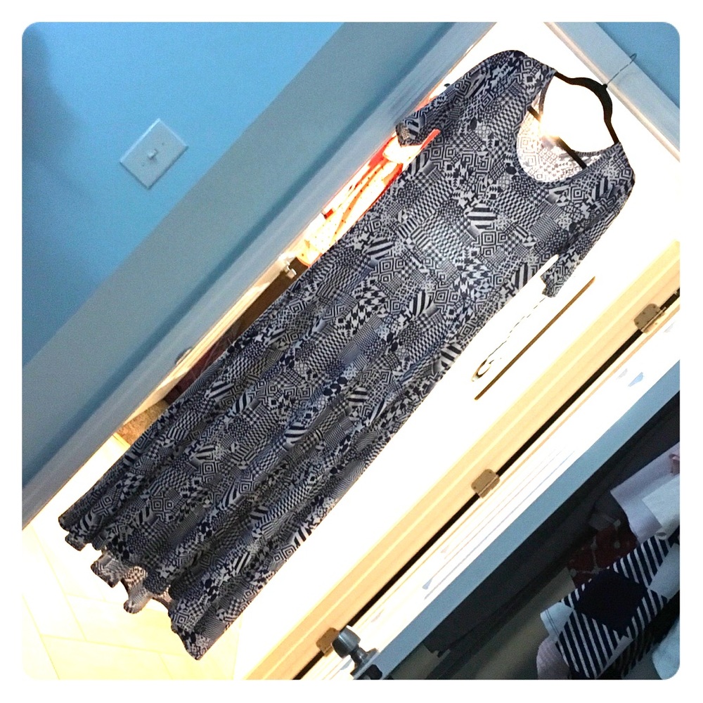 BNWOT Tags LuLaRoe Ana, maxi dress, Size XL