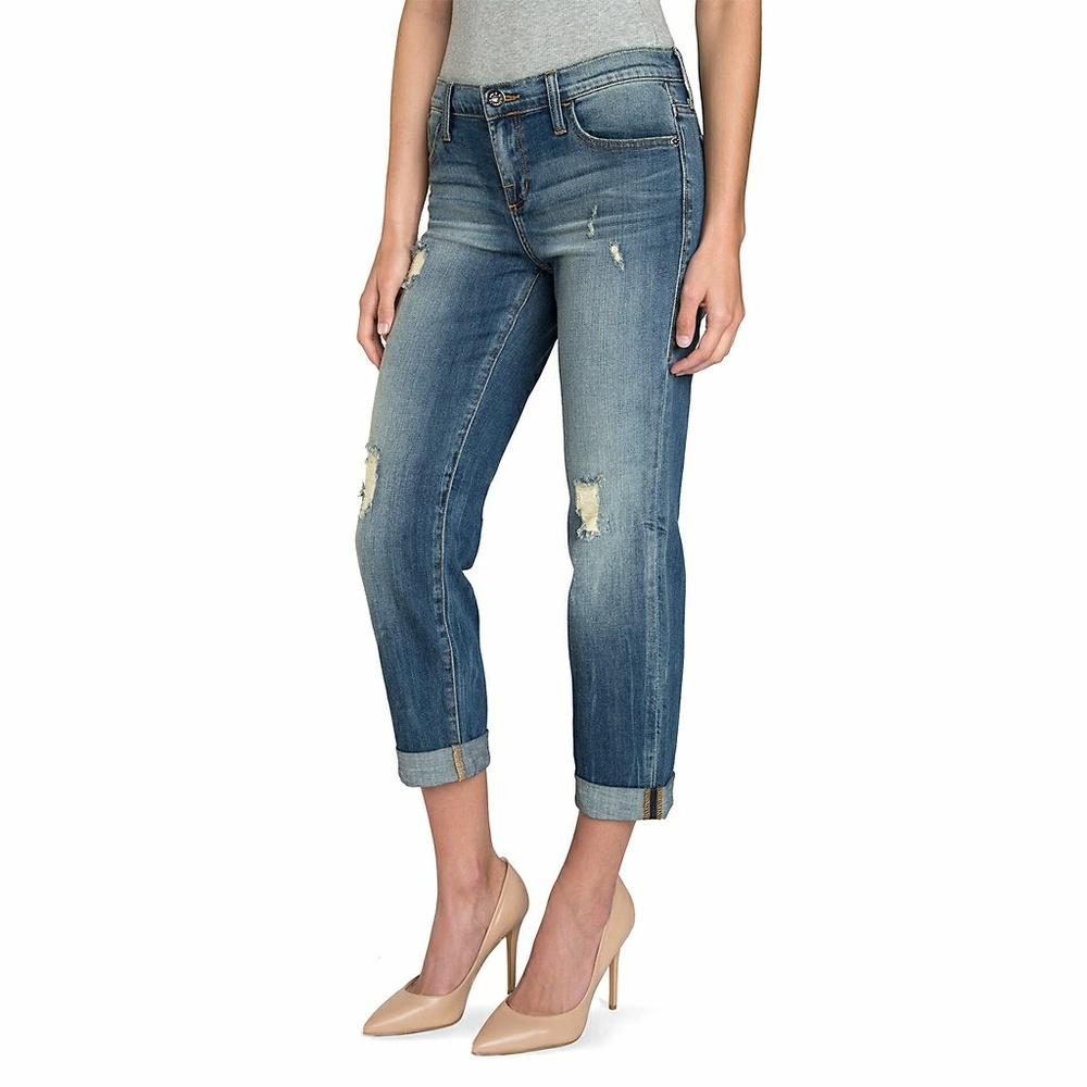 NWOT Rock & Republic Slim Boyfriend Cropped Jean