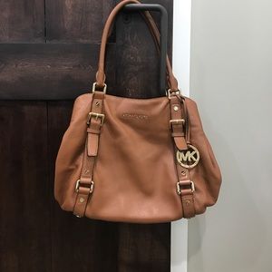 Michael Kors brown leather purse