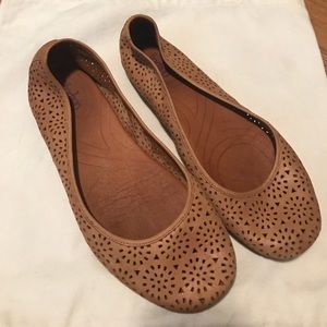 Indigo by Clarks Skimmer leather cut-out flats