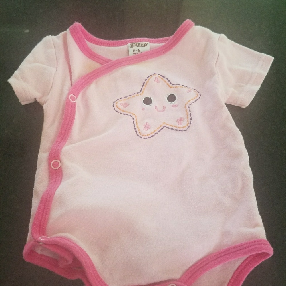 JuDanzy Kimono Style onesie