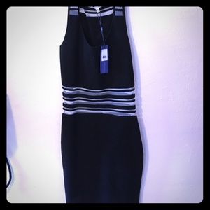 Rebecca Minkoff black and white tank dress