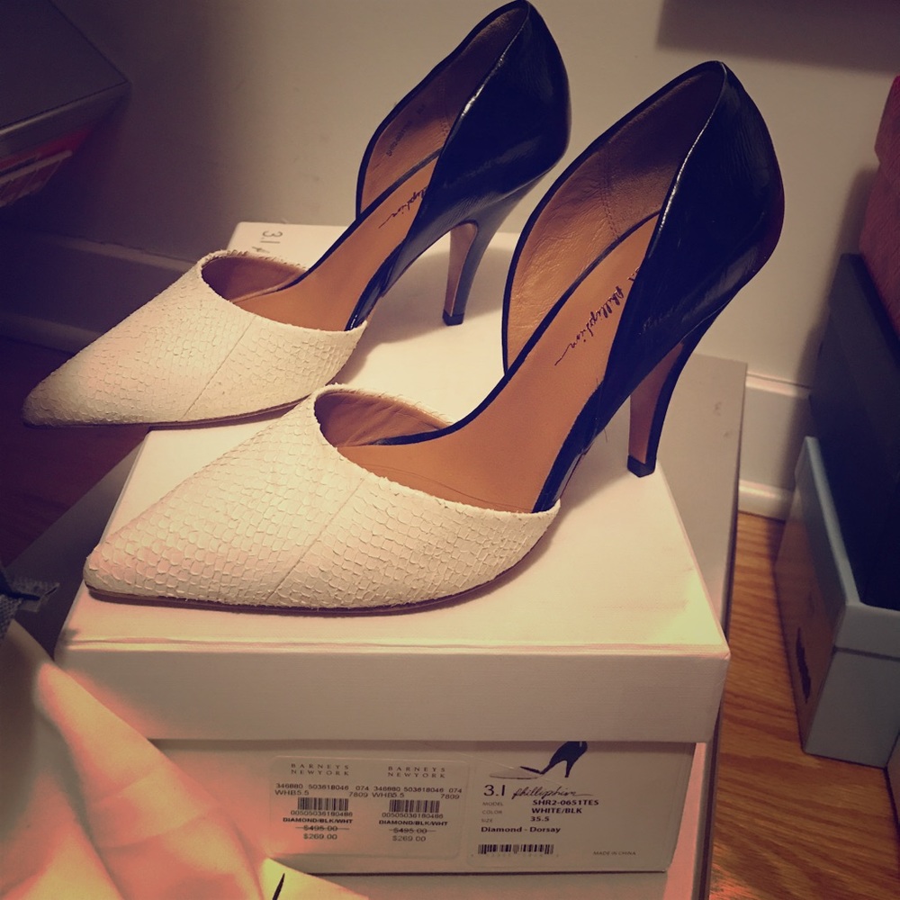 Phillip Lim Diamond Dorsay pump