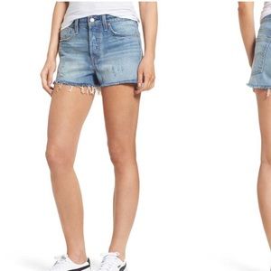 Levi's Wedgie High Waist Denim Shorts