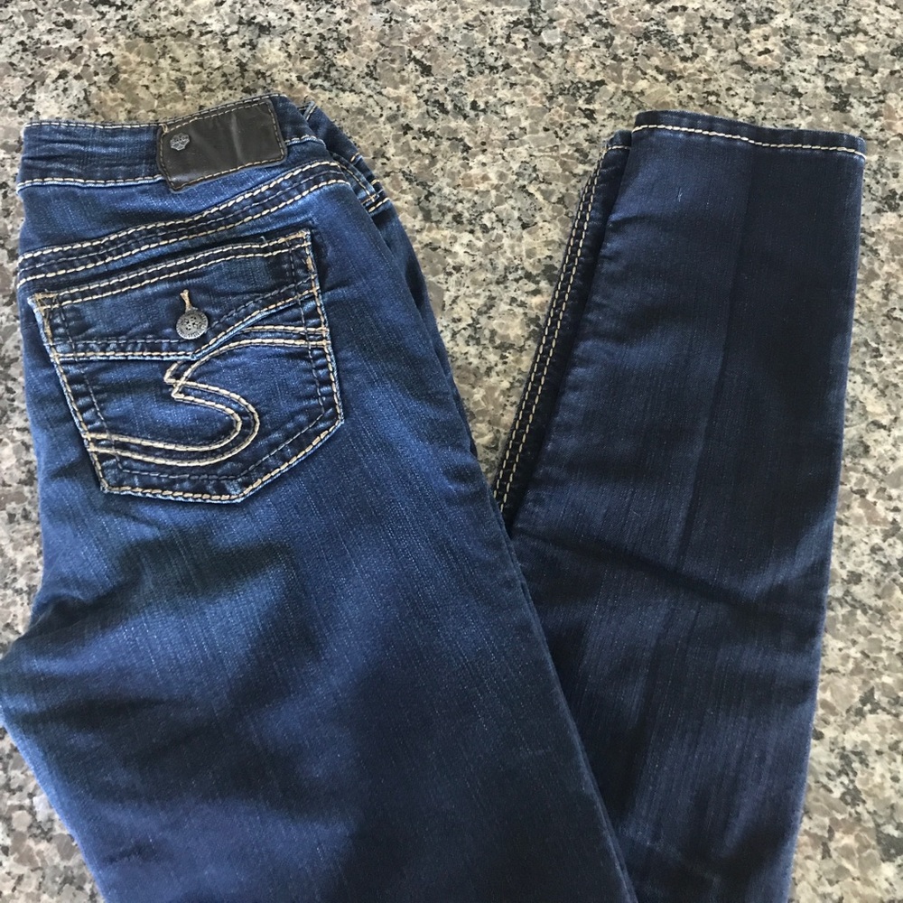 Silver Jeans "Suki" skinny jeans 29/31