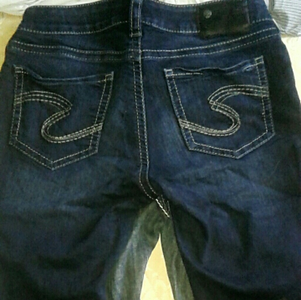 Silver jeans