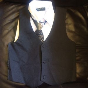 5-Piece Black Suit