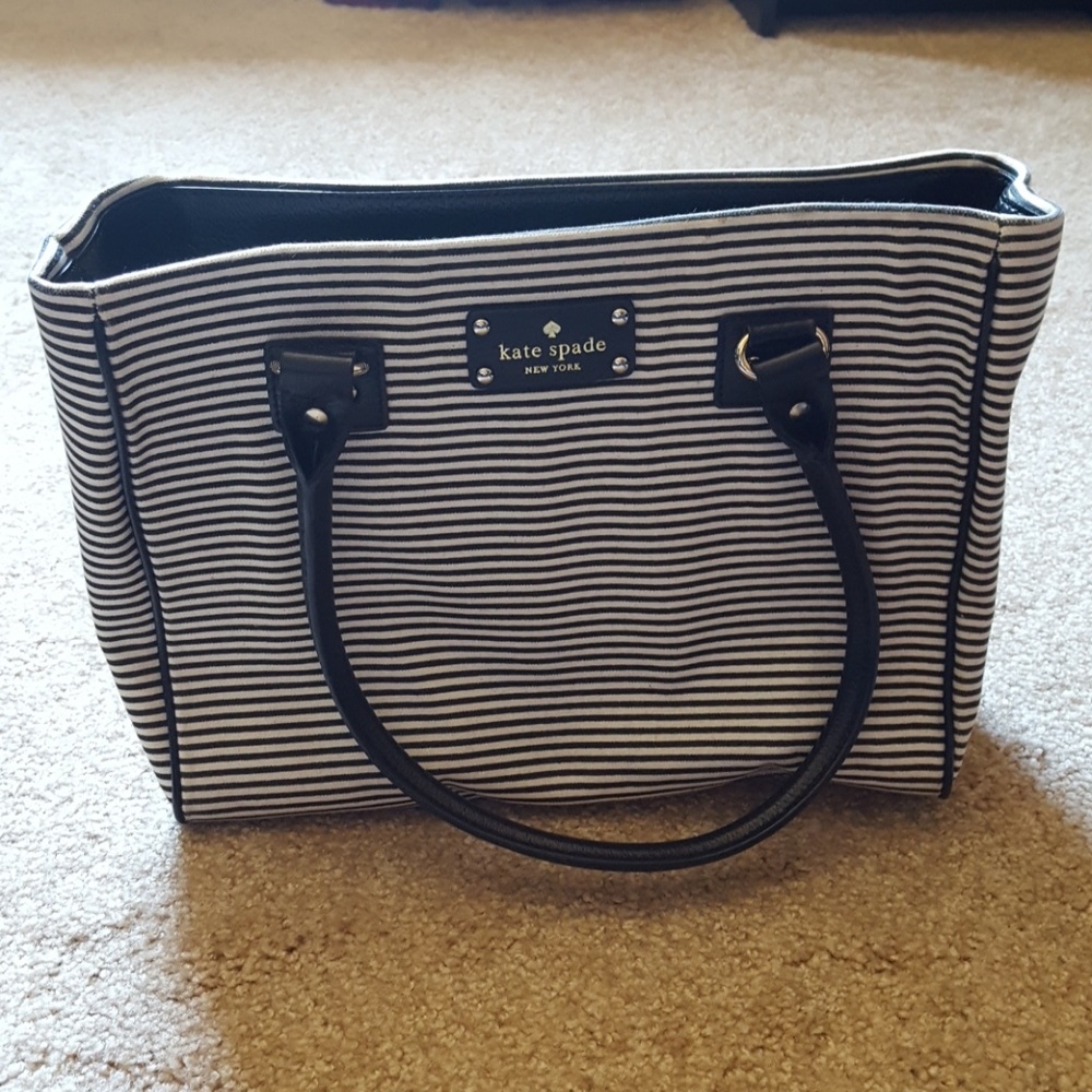 Kate spade fabric handbag