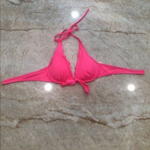 Halter bikini top