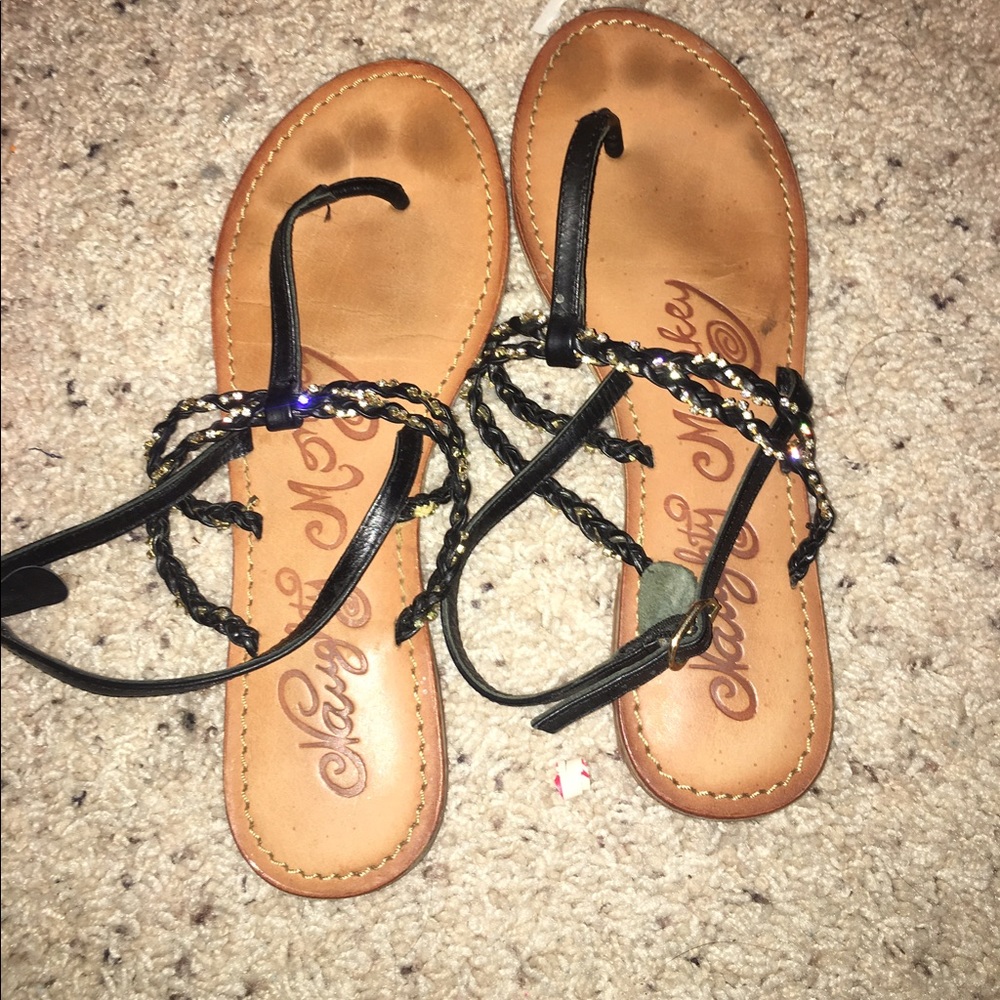 naughty monkey sandals