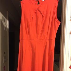 Orange dress