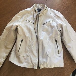 Wet Seal Faux Leather Jacket