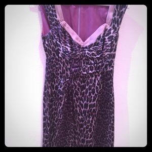 Nanette Lepore dress - purple animal print
