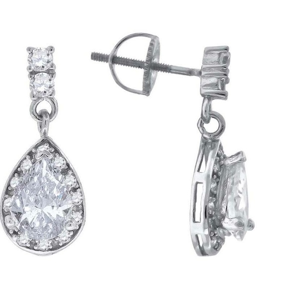 Pear Dangle Lexi Nicole Earrings - Picture 1 of 1