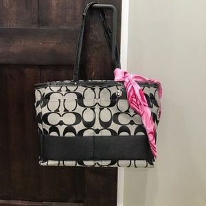 Coach diaper bag