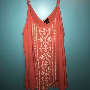 Coral Tank top