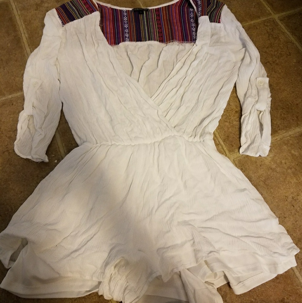 White romper
