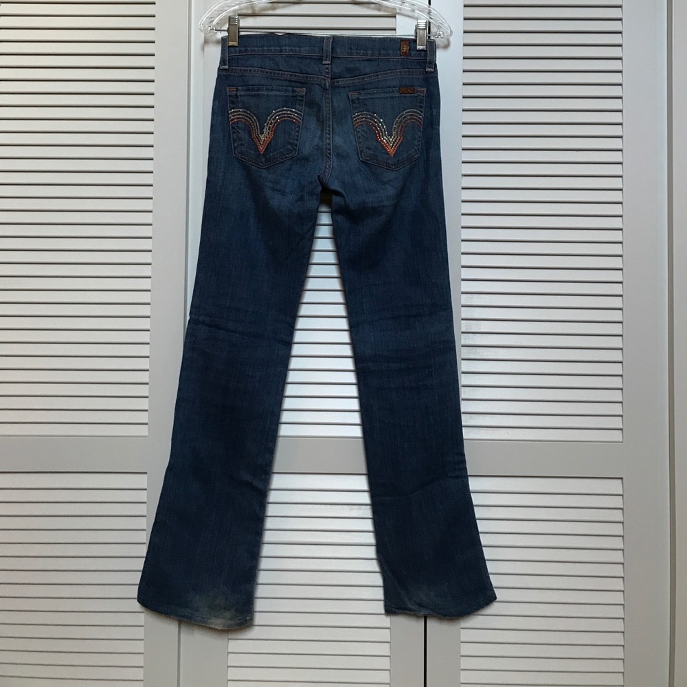 Sevens for all Mankind kids crystal pocket jeans - Picture 4 of 8