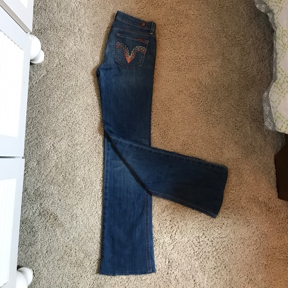 Sevens for all Mankind kids crystal pocket jeans - Picture 7 of 8