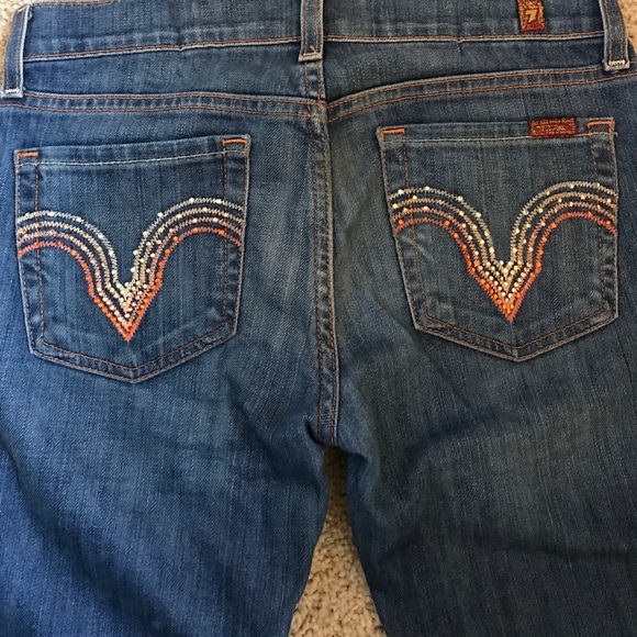 Sevens for all Mankind kids crystal pocket jeans - Picture 8 of 8