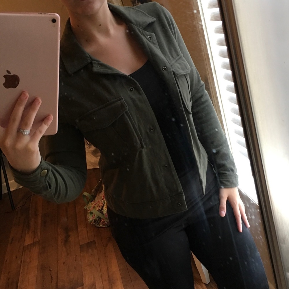 Old navy XS military utility jacket