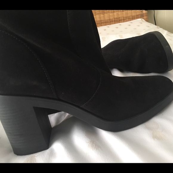 Black Leather boots, size 8.5 women's - Picture 4 of 4