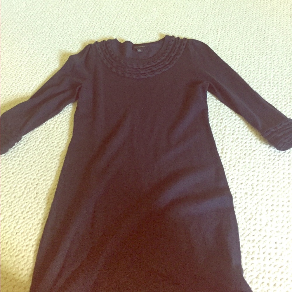 Banana Republic Black sweater dress