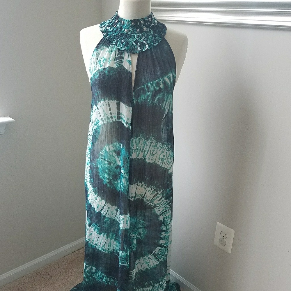 Glamorous beach cover up