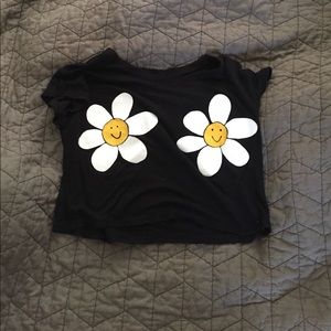 Jac vanek daisy crop top