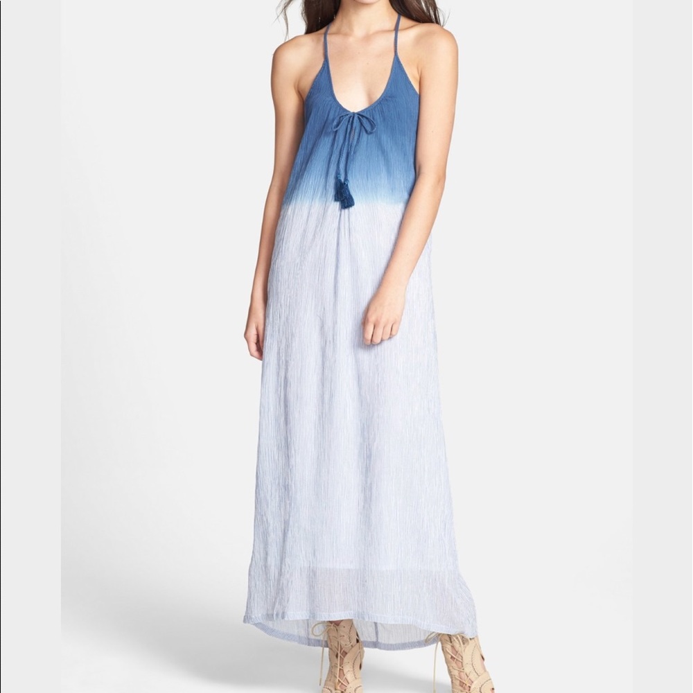 Soft Joie gauzy maxi dress