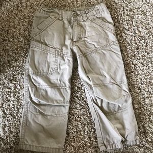 Boys Khaki Cargo Pants