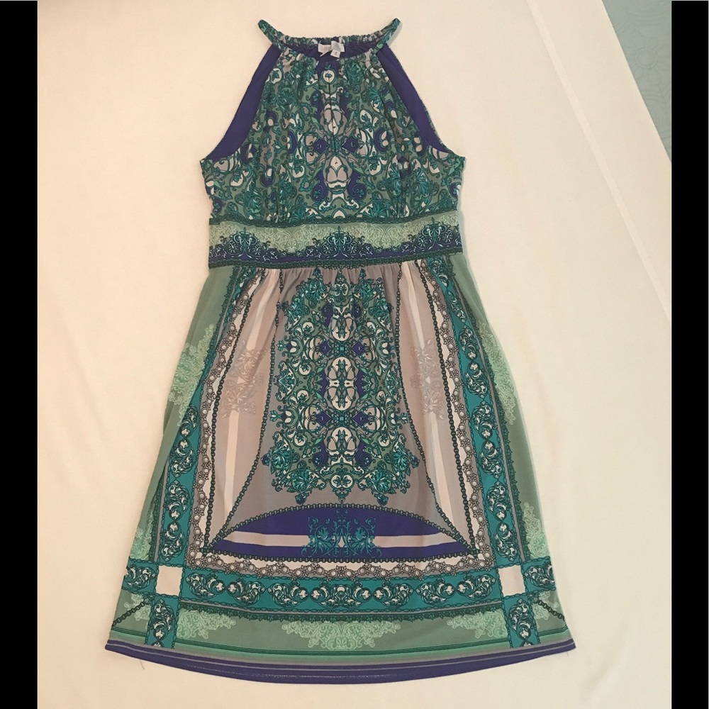 London Times halter dress, 8