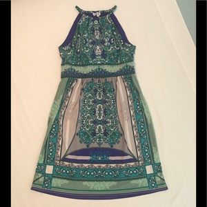 London Times halter dress, 8