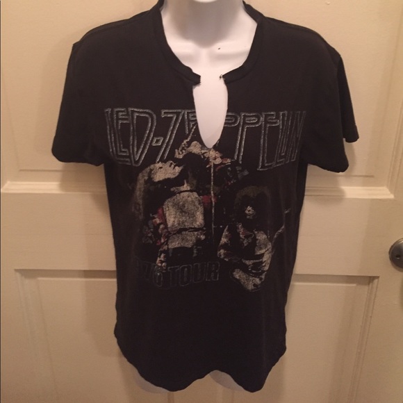 Tops - ‼️JUST ADDED‼️ Distressed Led Zeppelin tee